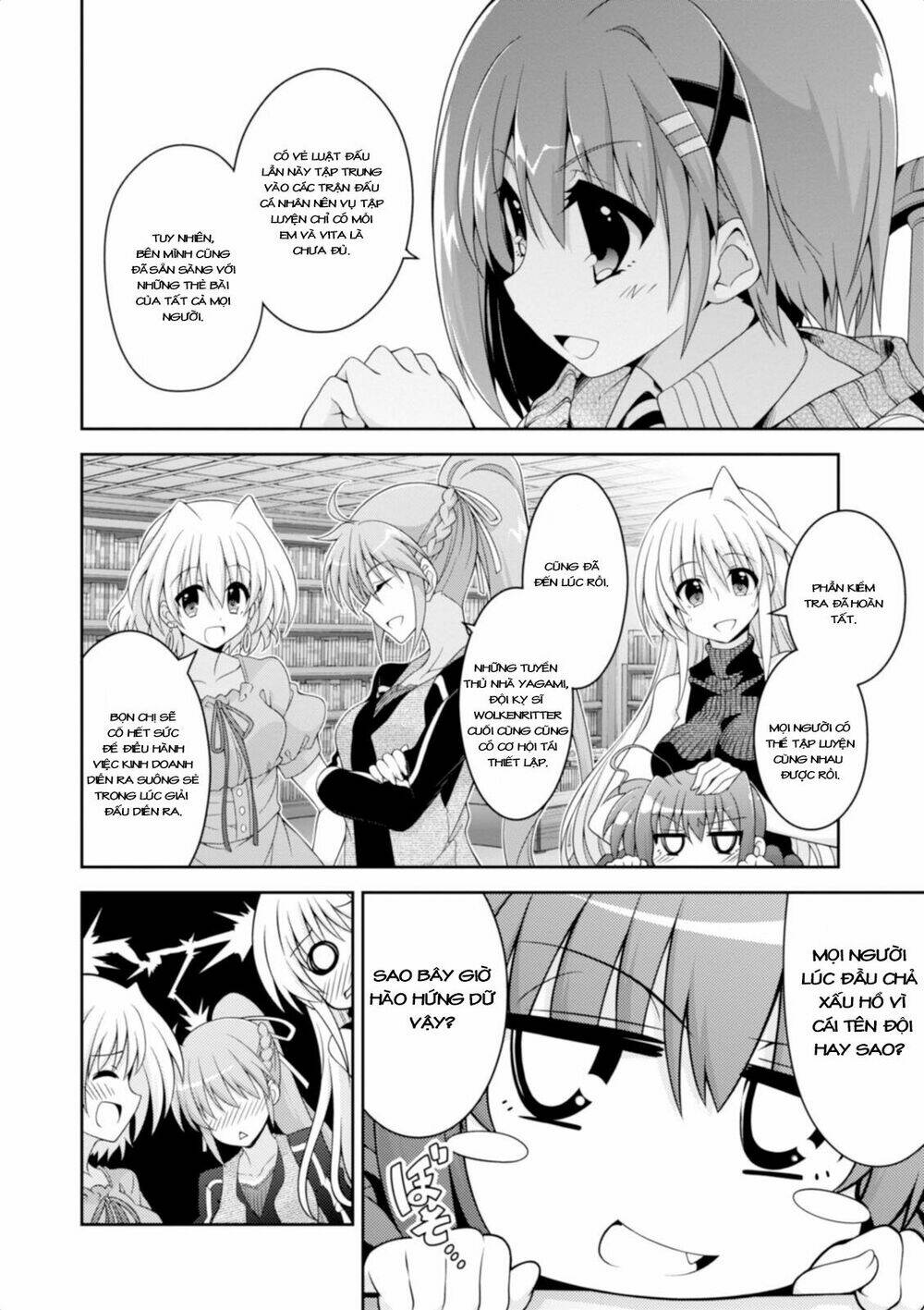 Mahou Shoujo Lyrical Nanoha Innocent - Chapter 14 - Page 21