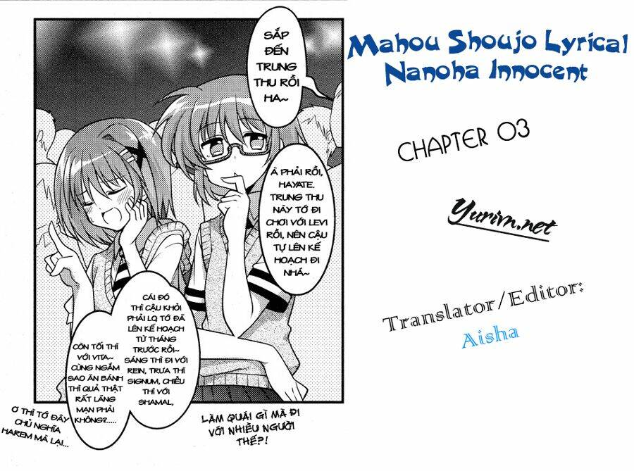 Mahou Shoujo Lyrical Nanoha Innocent - Chapter 3 - Page 30