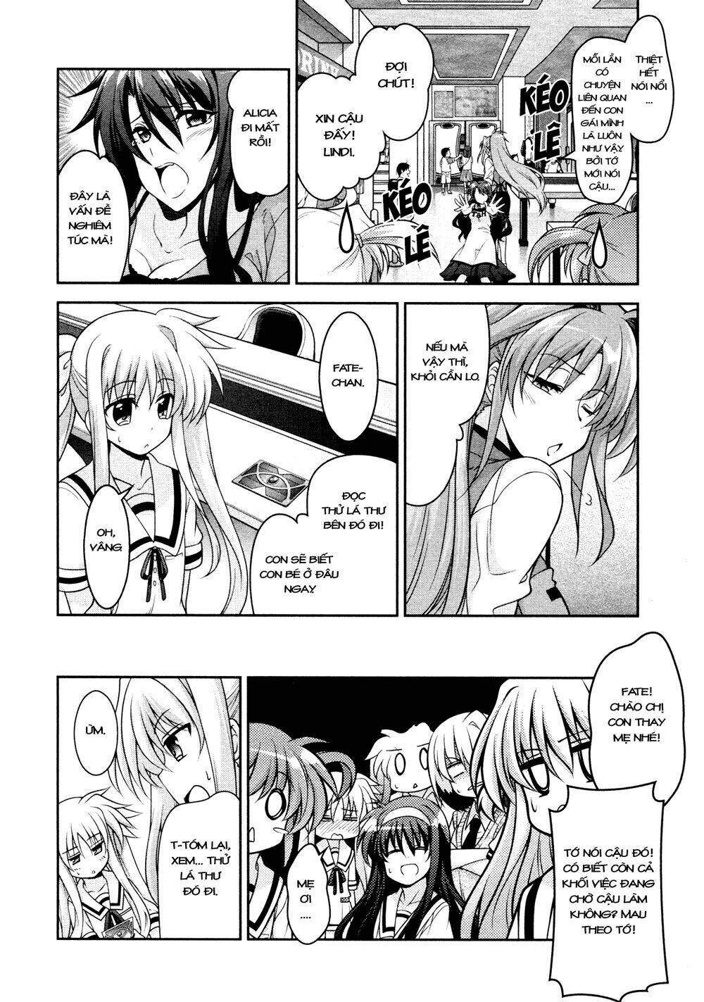 Mahou Shoujo Lyrical Nanoha Innocent - Chapter 4 - Page 9