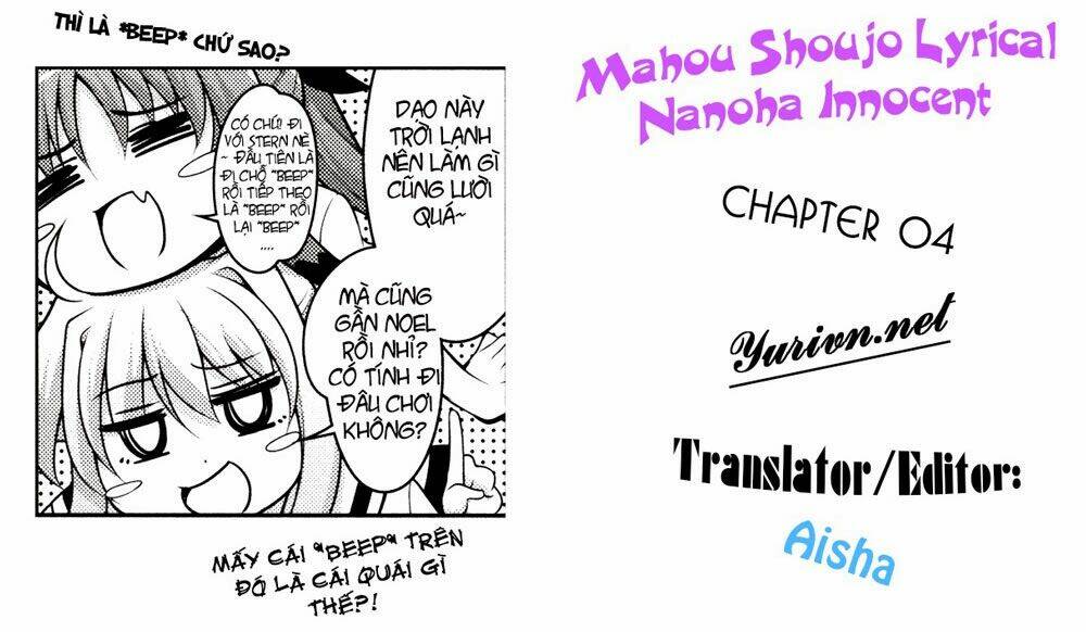 Mahou Shoujo Lyrical Nanoha Innocent - Chapter 4 - Page 28
