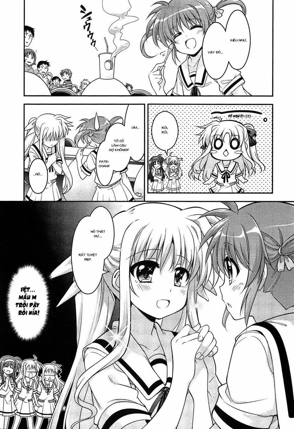 Mahou Shoujo Lyrical Nanoha Innocent - Chapter 5.5 - Page 14