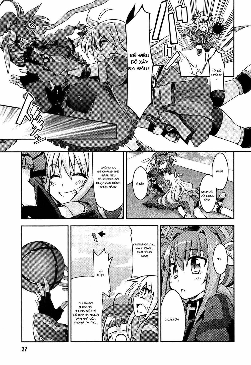 Mahou Shoujo Lyrical Nanoha Innocent - Chapter 5 - Page 29
