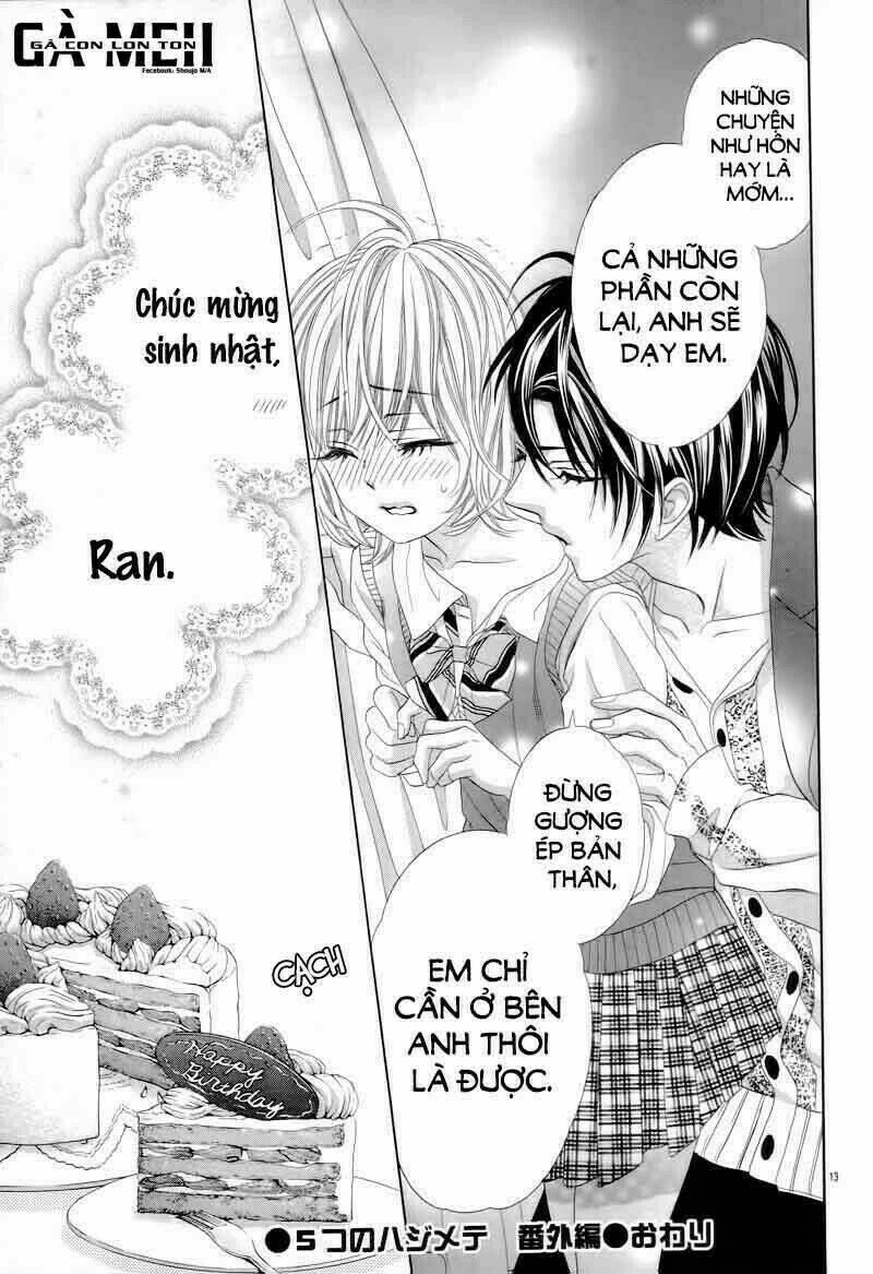 5-tsu no Hajimete – Ubawarete mo Ii, Kimi ni Nara - Chapter 5.5 - Page 12