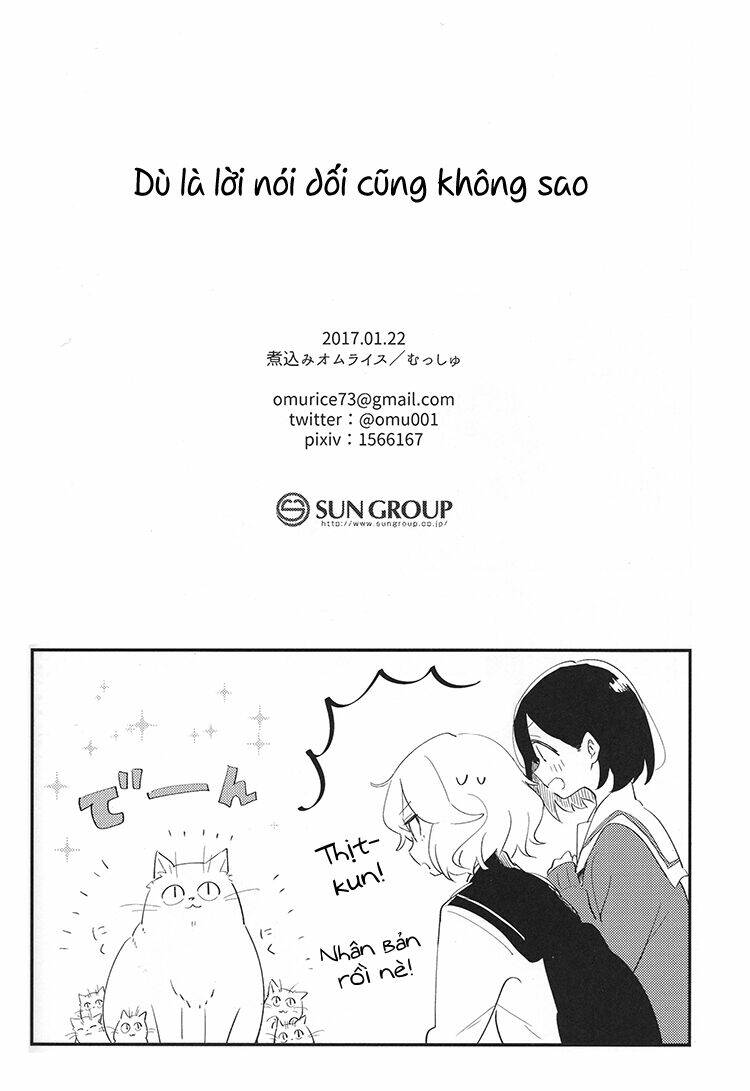 Dù là lời nói dối cũng không sao - Chapter 1 - Page 22