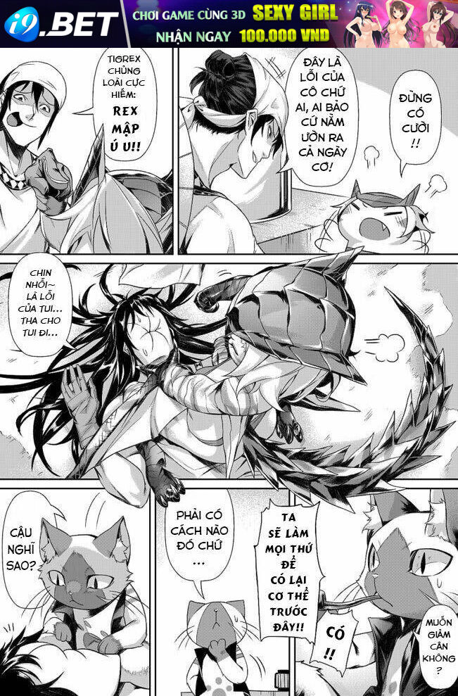 Monster Hunter Doujinshi - Kế hoạch giảm cân của Rex (Manhua) - Chapter 1 - Page 5