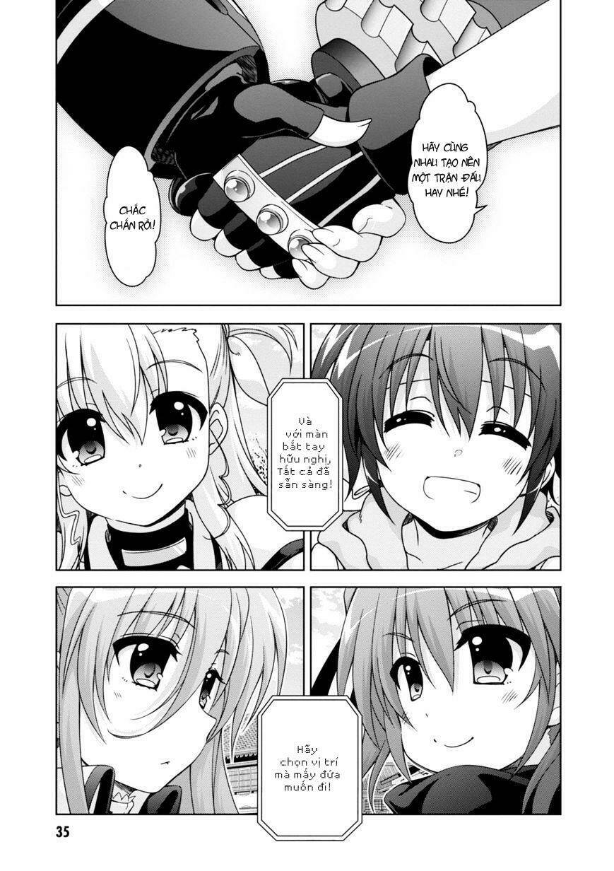 Mahou Shoujo Lyrical Nanoha Innocents - Chapter 13 - Page 12