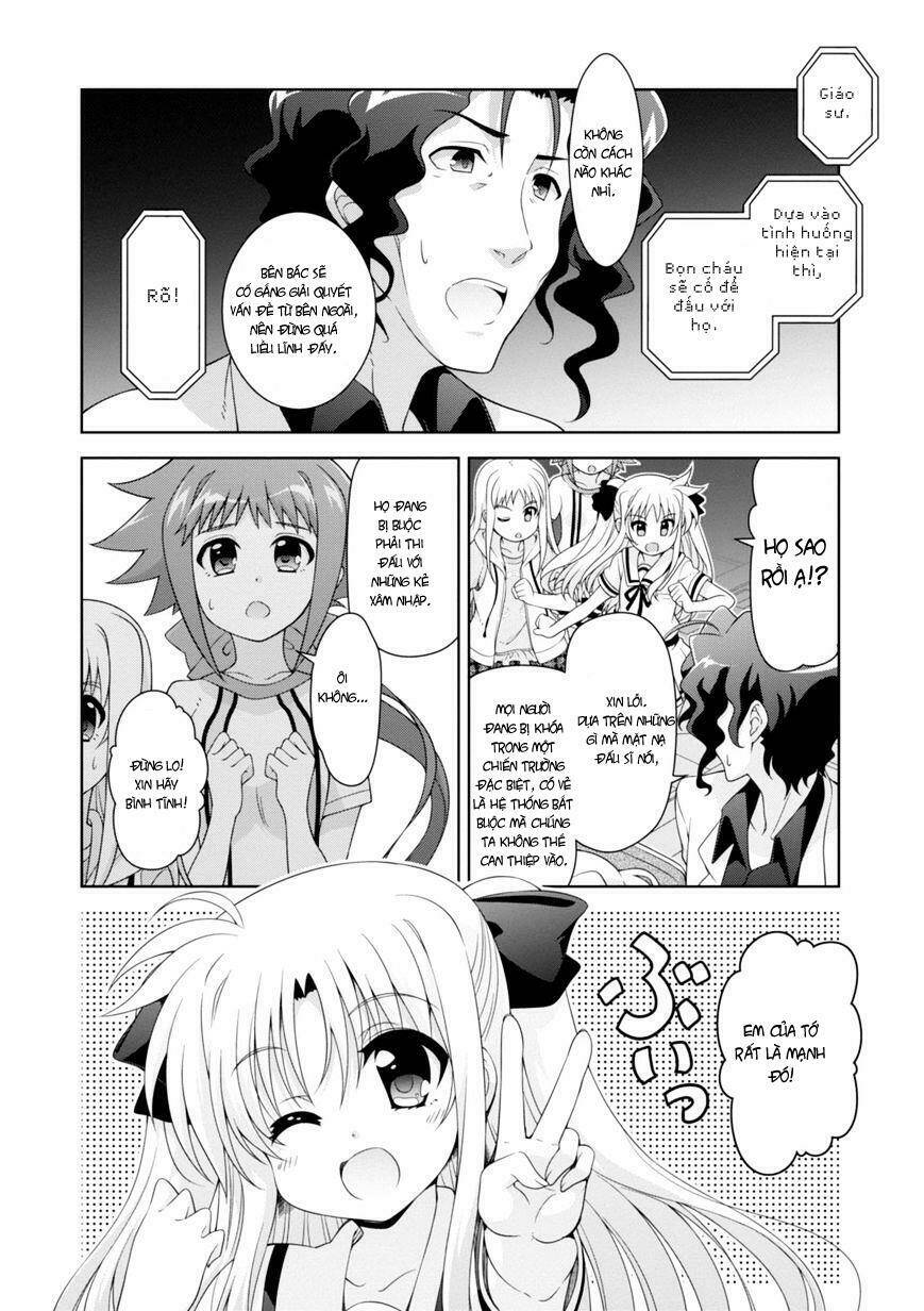Mahou Shoujo Lyrical Nanoha Innocents - Chapter 8 - Page 9