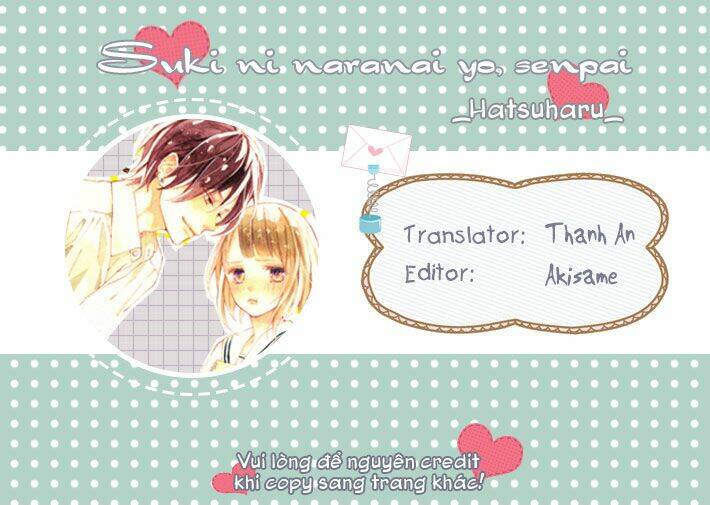 SuKi Ni Naranai Yo, Senpai Chapter 7 - Trang 1