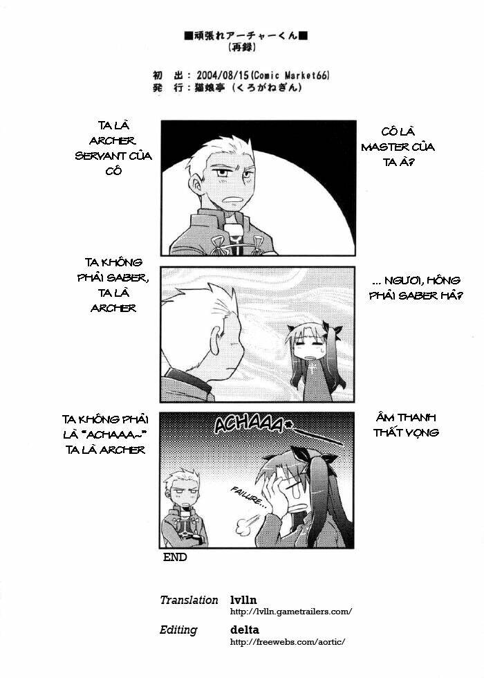 Chén thánh: Đêm Định Mệnh - Doujinshi Lovely Days - Chapter 2 - Page 7