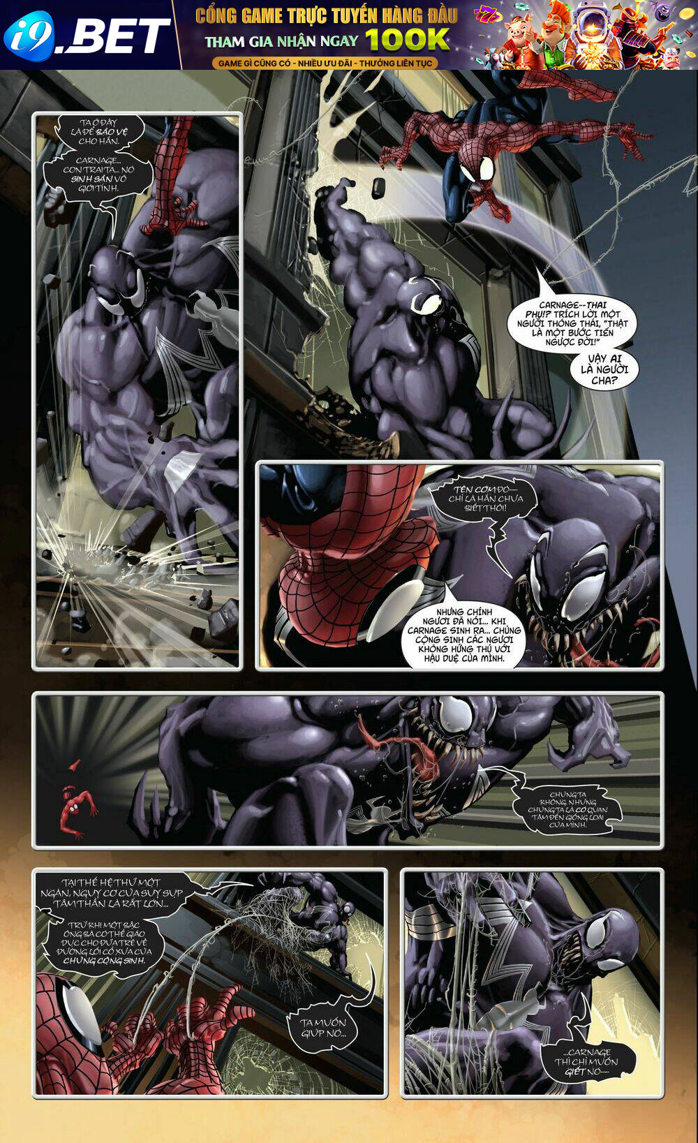Venom vs Carnage: A Child Is Born - Đứa Bé Đản Sinh - Chapter 1.2 - Page 7