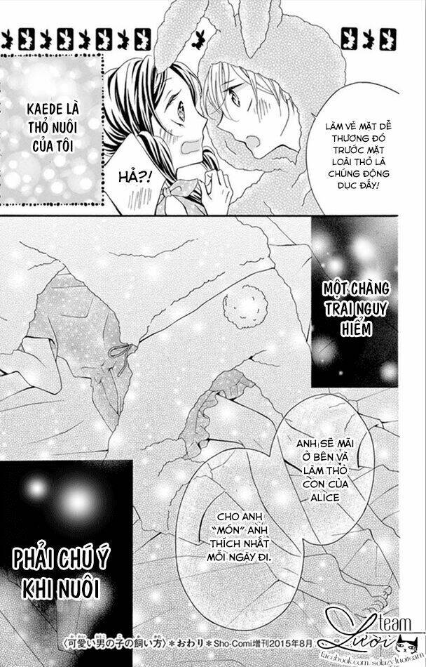 Cách nuôi dưỡng 1 chàng trai dễ thương - Chapter 1 - Page 32