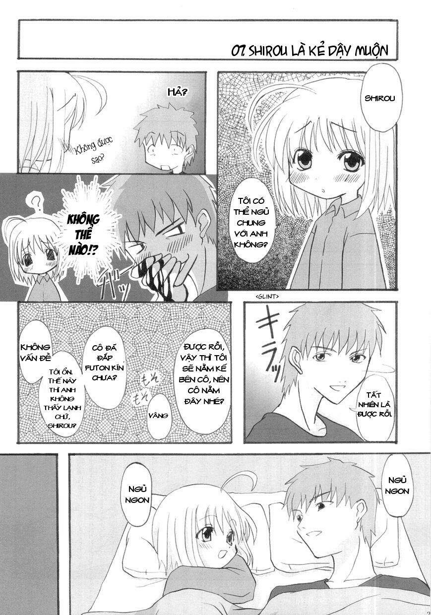 Chén thánh: Đêm Định Mệnh - Tổng hợp Doujinshi - Chapter 3.2 - Page 12