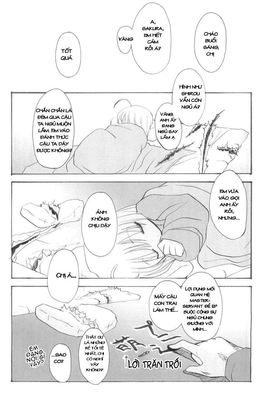 Chén thánh: Đêm Định Mệnh - Tổng hợp Doujinshi - Chapter 3.2 - Page 13