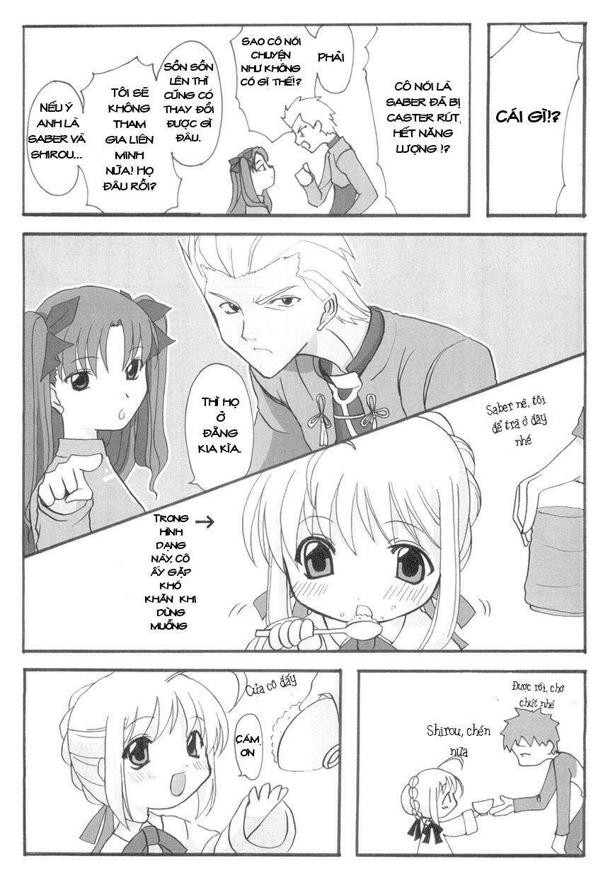 Chén thánh: Đêm Định Mệnh - Tổng hợp Doujinshi - Chapter 3.2 - Page 3