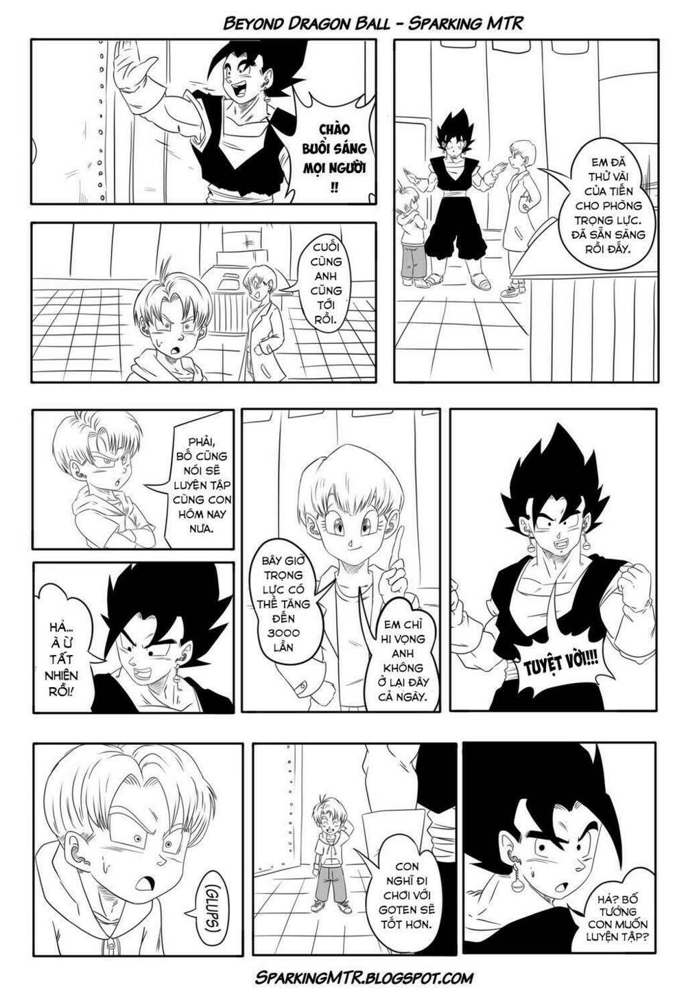 Thế Giới Ngọc Rồng - Vegito - Chapter 1 - Page 10
