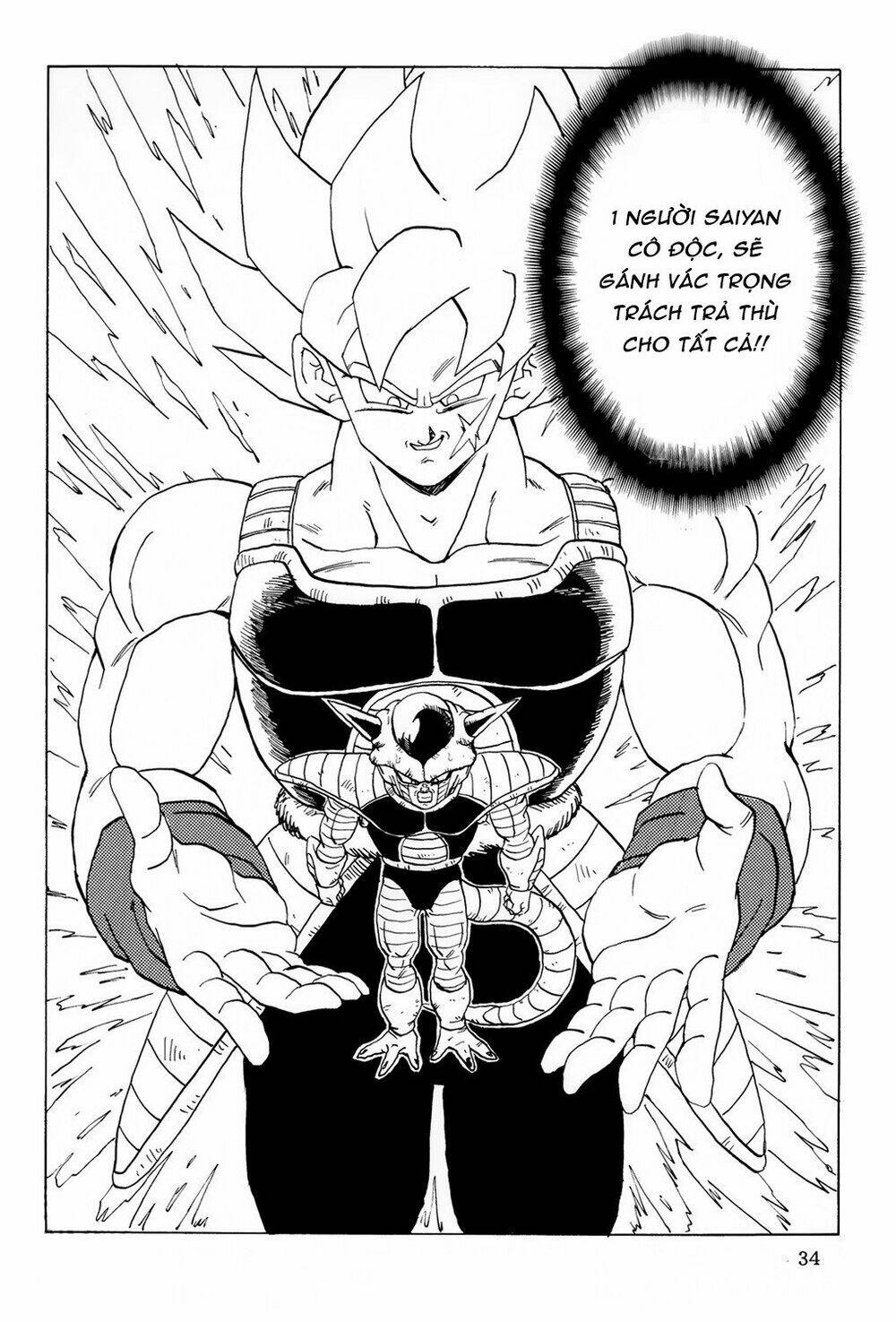 Thế Giới Ngọc Rồng - Ngoại Truyện Bardock - Chapter 7 - Page 34