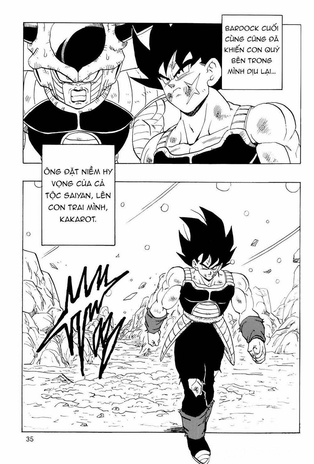 Thế Giới Ngọc Rồng - Ngoại Truyện Bardock - Chapter 7 - Page 35