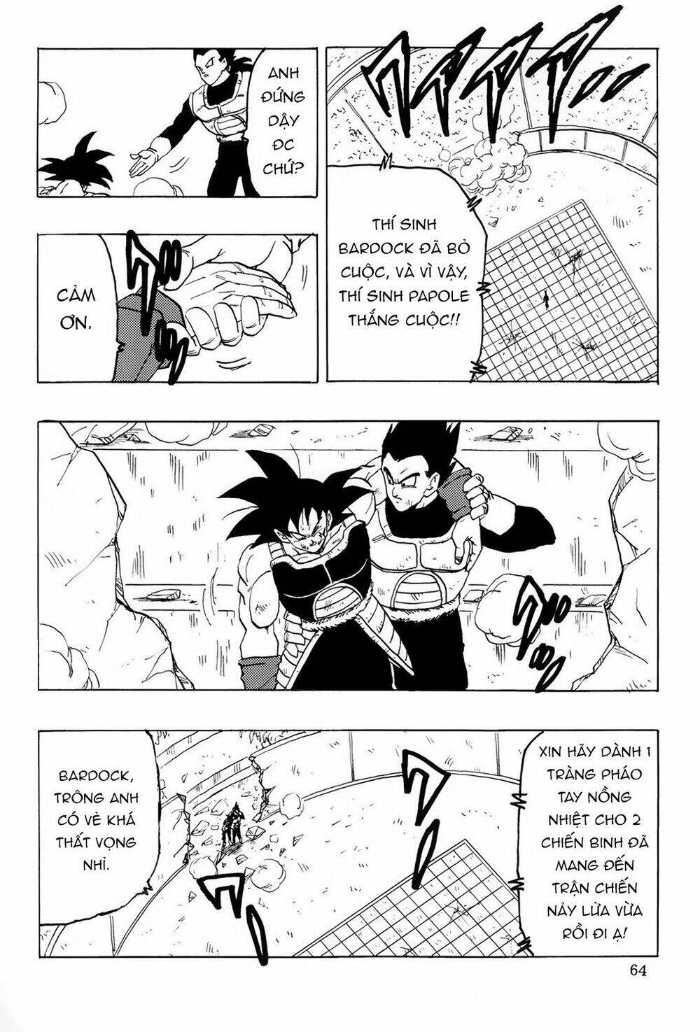 Thế Giới Ngọc Rồng - Ngoại Truyện Bardock - Chapter 7 - Page 64