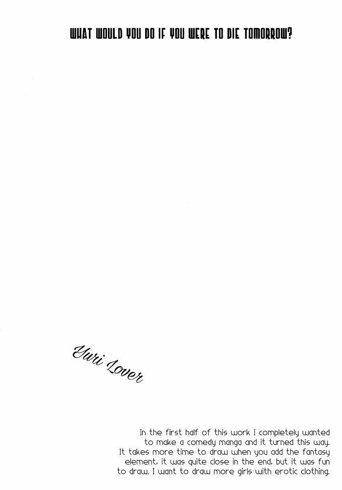 What would you do if you were to die tomorrow? - Chapter 1 - Page 31