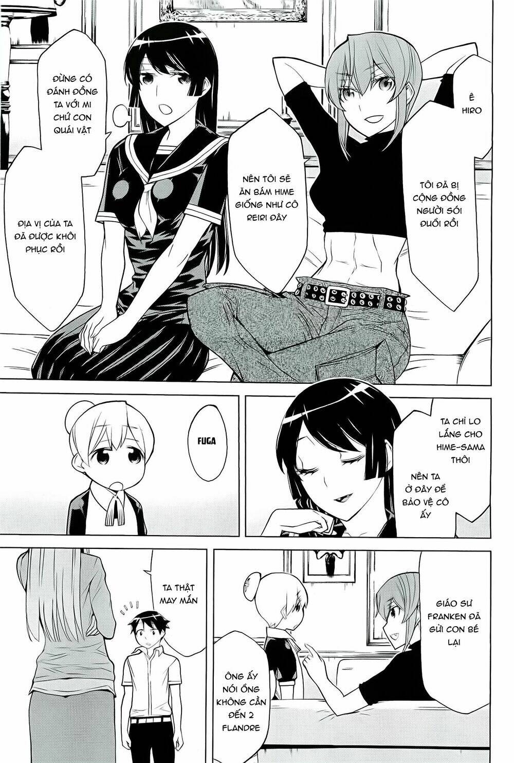 Kaibutsu Oujo - Chapter 87 - Page 36