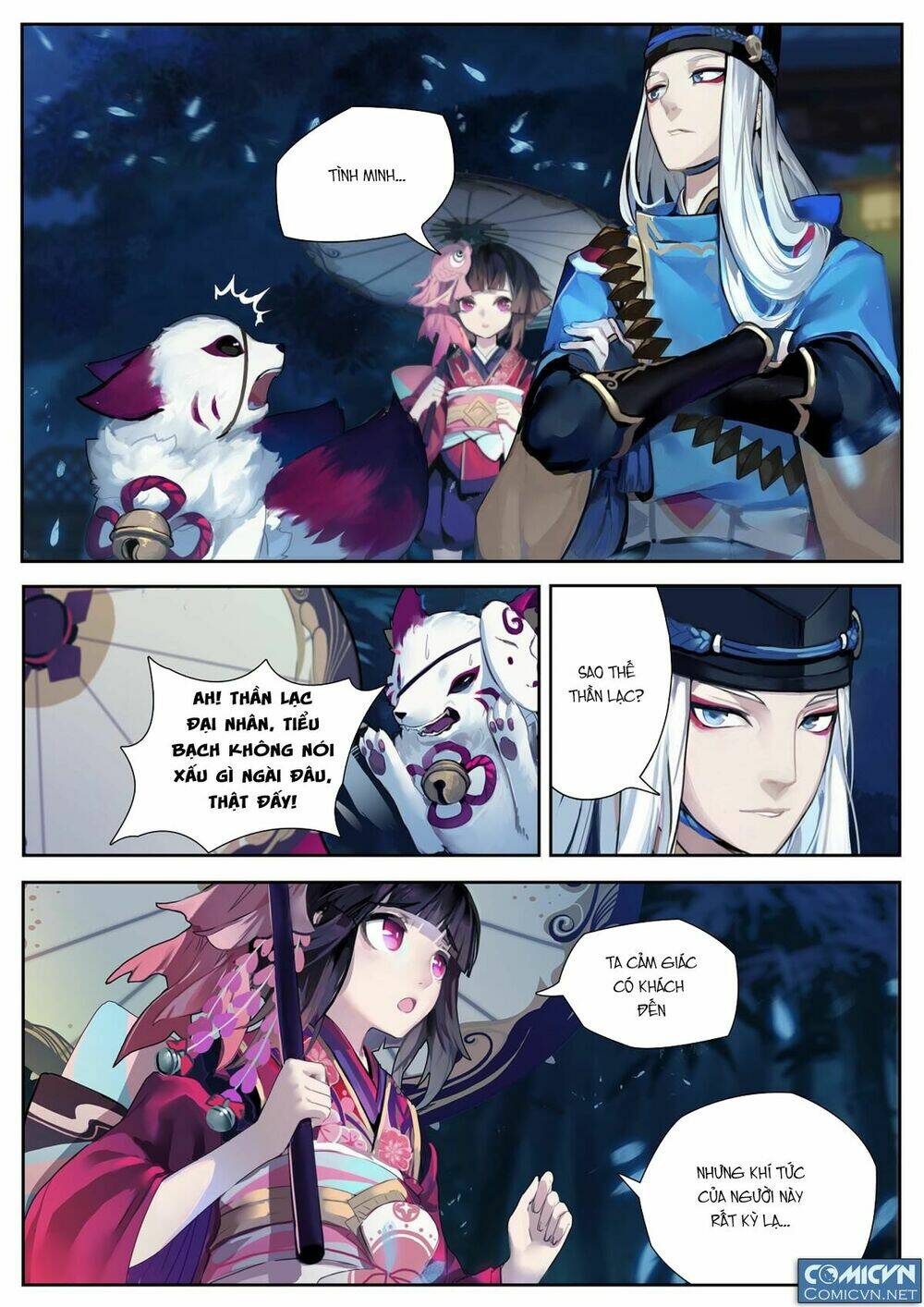Onmyoji - Âm Dương Sư manga - Chapter 1 - Page 4