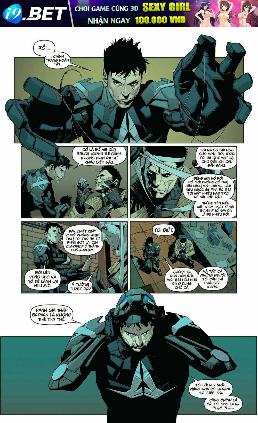 Batman: Arkham Knight - Genesis | Hiệp Sĩ Arkham - Khởi Nguyên - Chapter 1.2 - Page 9
