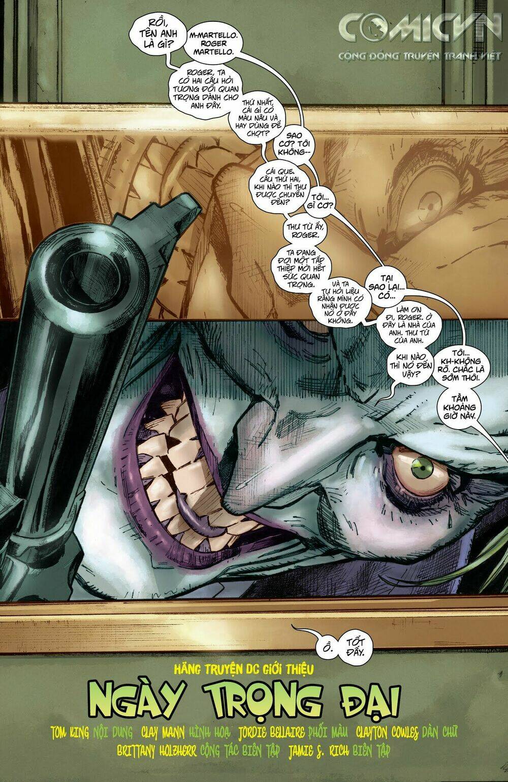 Batman - Trước Ngày Hôn Lễ | Preludes to the Wedding Chapter 1 - Trang 1