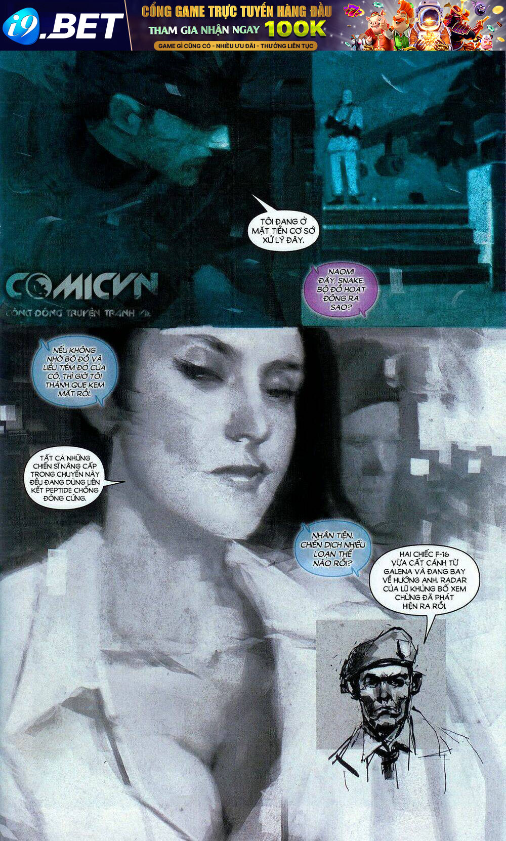 Metal Gear Solid - Vũ Trang Nguyên Kim - Chapter 1.1 - Page 9