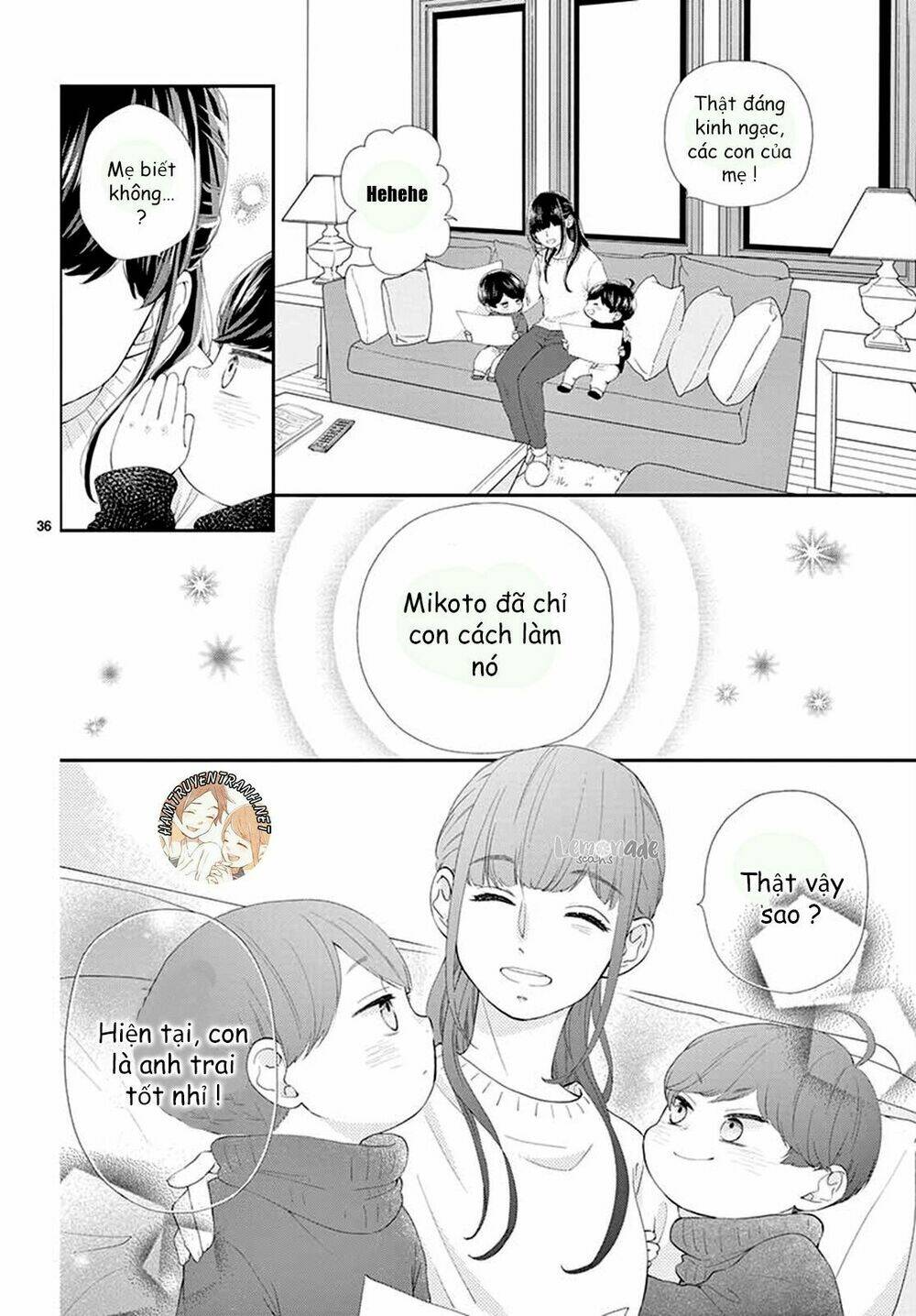 Yuzuki-san chi no Yon Kyoudai - Chapter 2.2 - Page 18