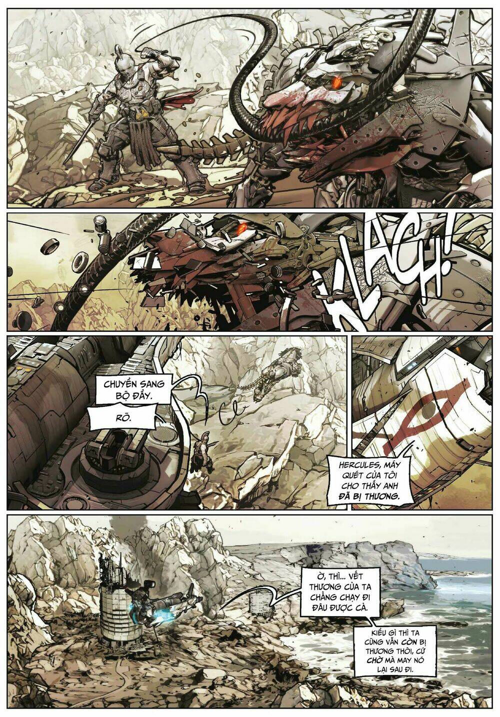 Hercules: Wrath of the Heavens | Thiên Đàng Động Nộ Chapter 1.3 - Trang 8