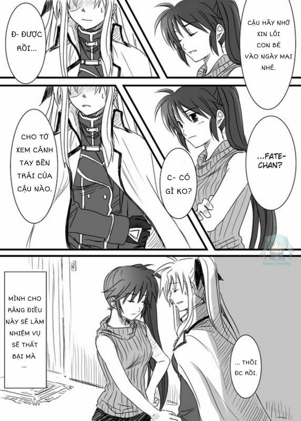 Nanoha Raku Manga - Chapter 1 - Page 3