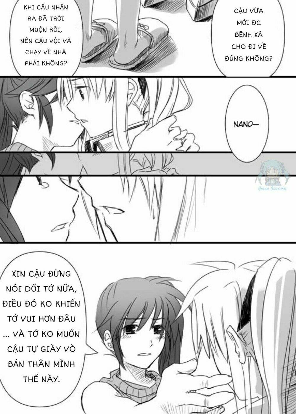 Nanoha Raku Manga - Chapter 1 - Page 5