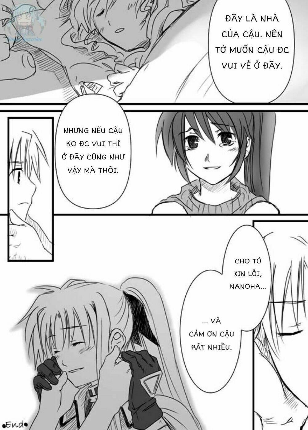 Nanoha Raku Manga - Chapter 1 - Page 6