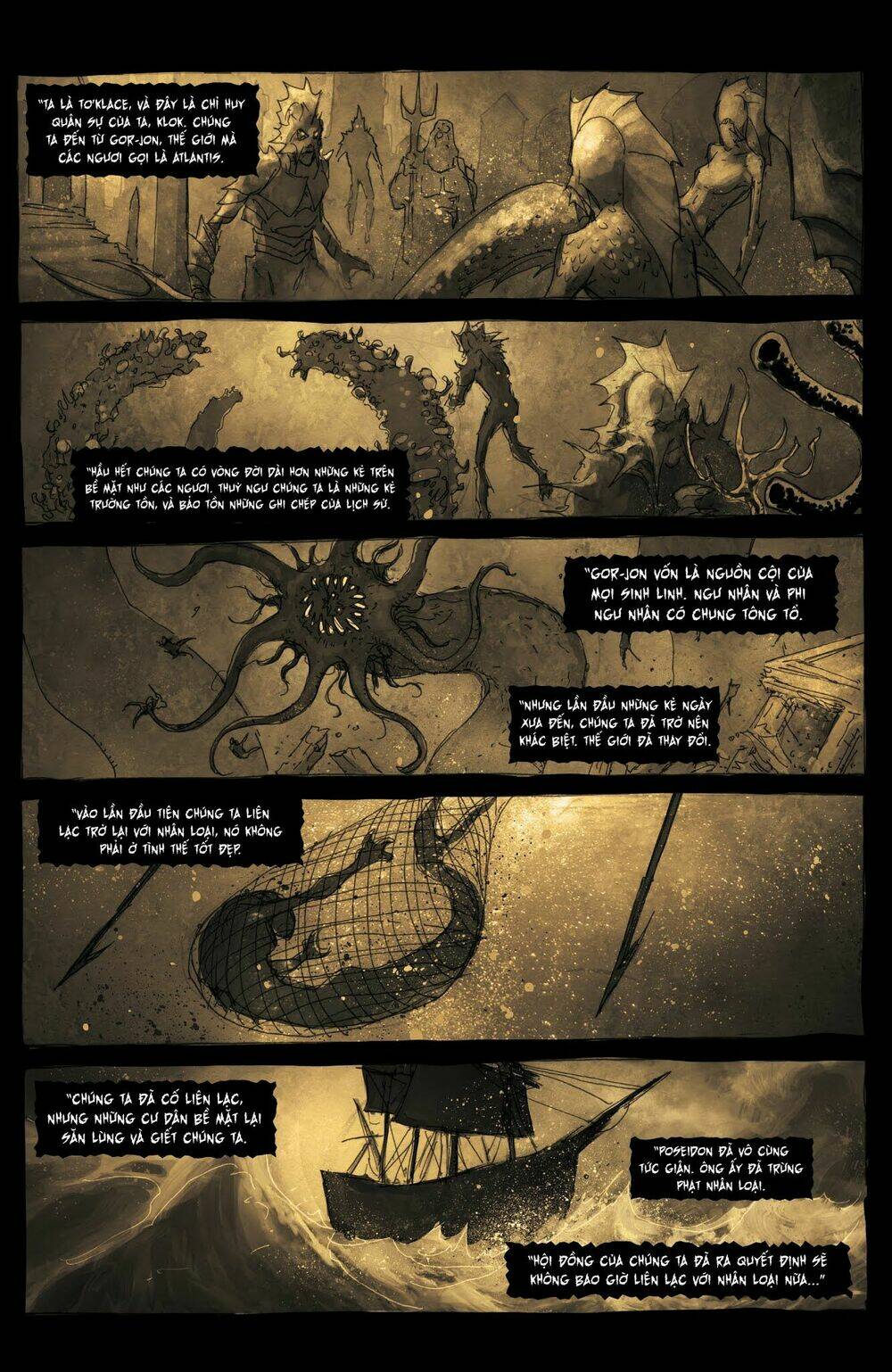 Broken Moon: Legends Of The Deep - Trăng Tàn: Huyền Kỳ Nơi Sâu Thẳm Chapter 2.1 - Trang 5