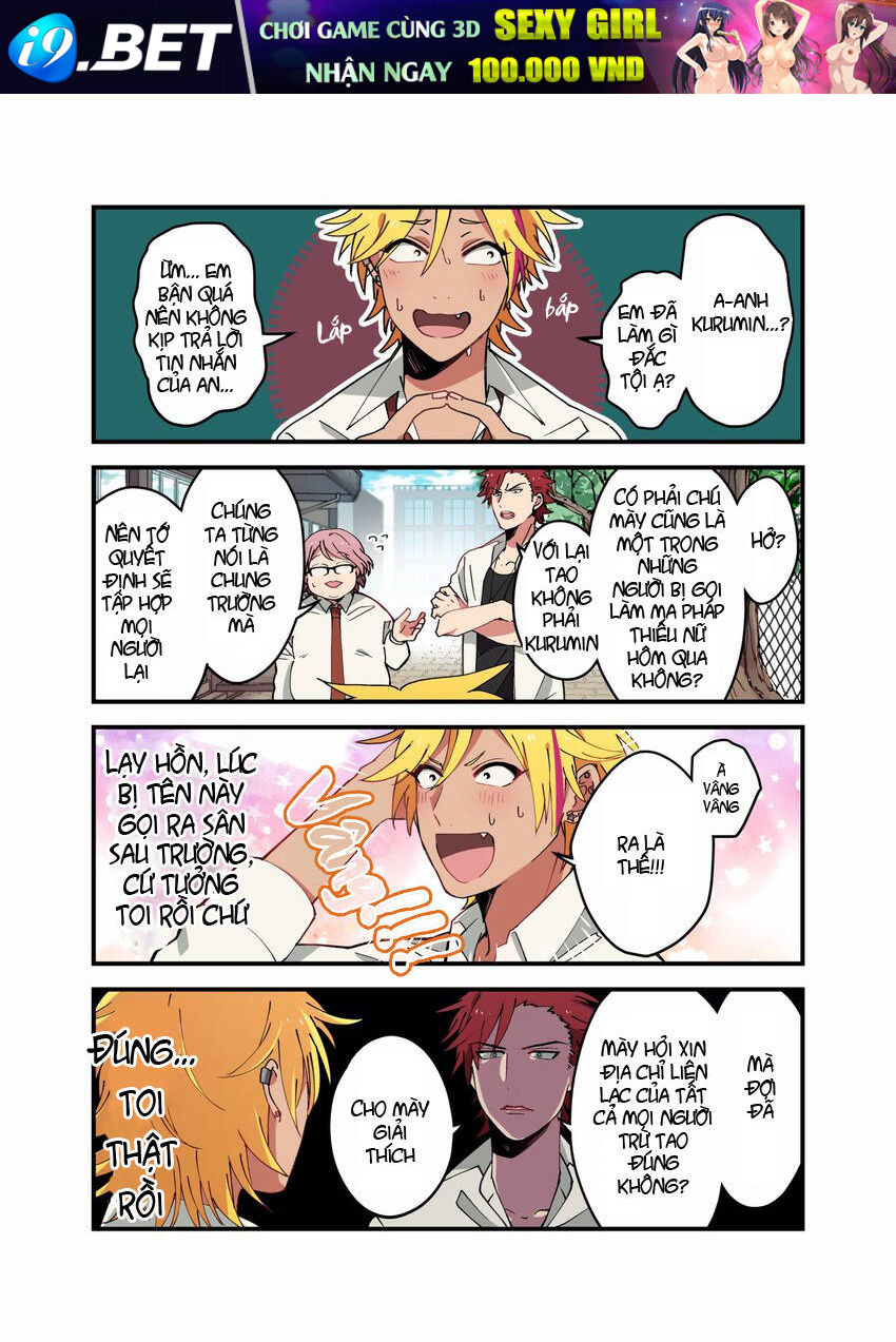 Giai xinh chung học làm ma pháp thiếu nữ - Chapter 2 - Page 11