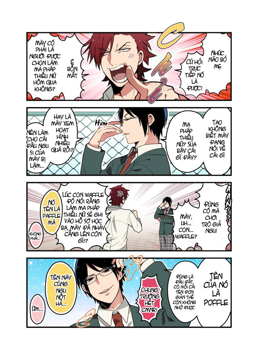 Giai xinh chung học làm ma pháp thiếu nữ - Chapter 2 - Page 14