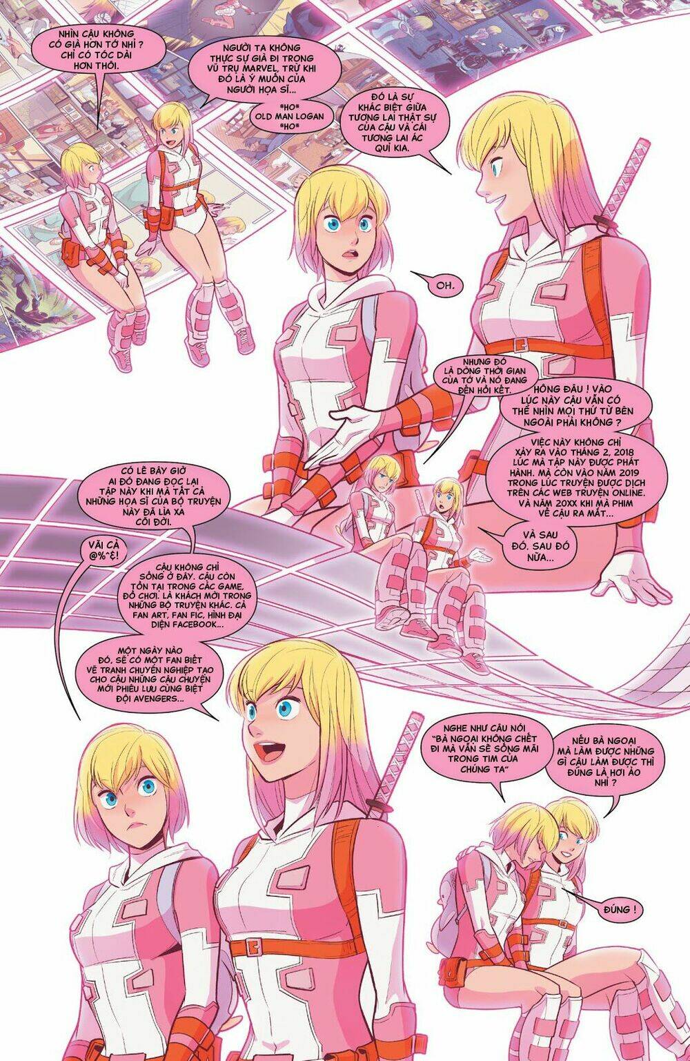 Gwenpool Siêu Phàm Chapter 22 - Trang 6