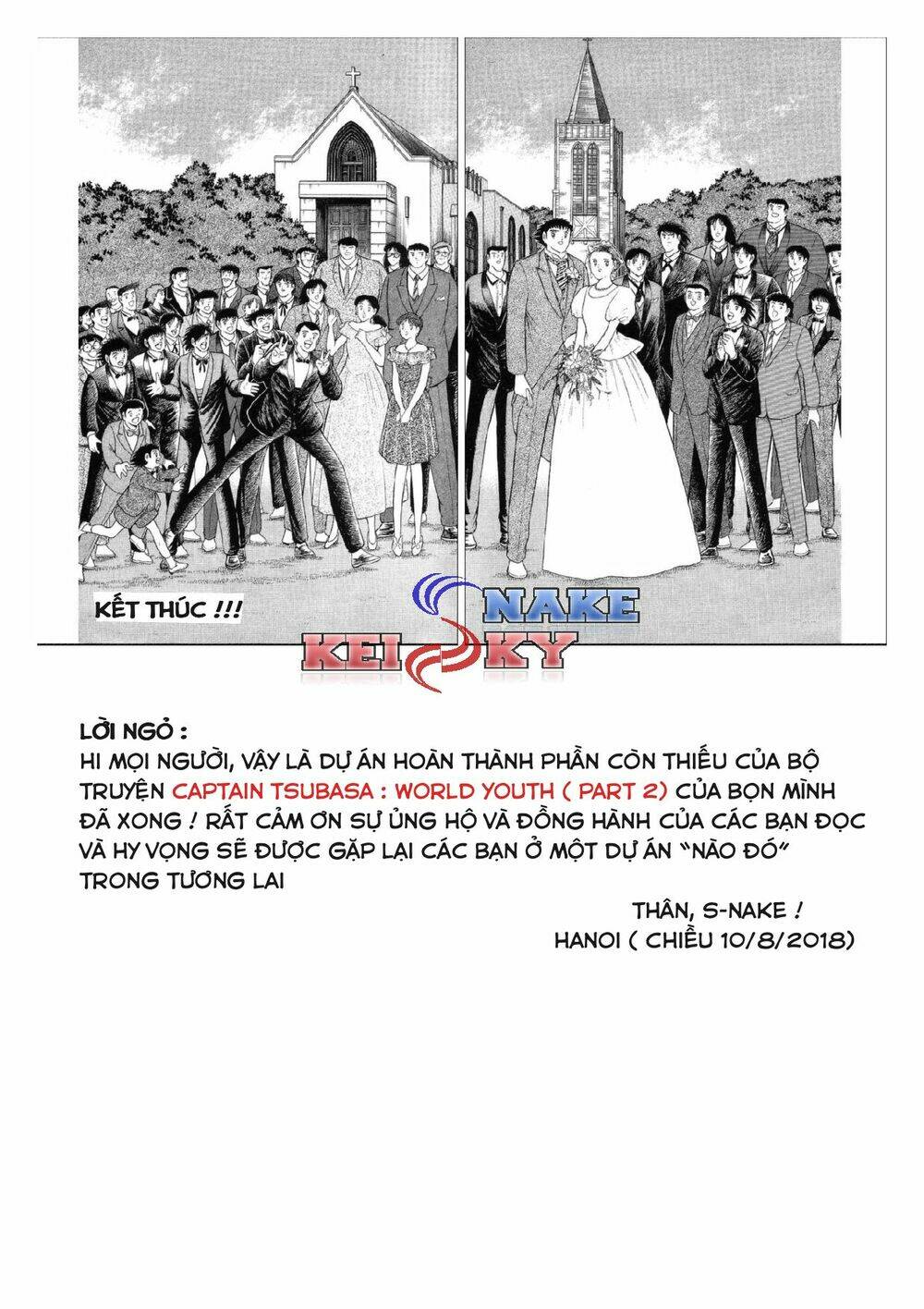 Captain Tsubasa : World Youth (Part 2) - Chapter 64 - Page 10