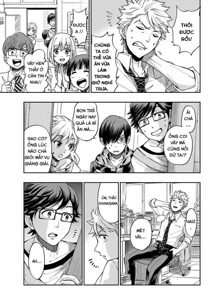 Yankee-kun to Megane-chan - Nhóc Quậy Và Nhỏ 4 Mắt - Chapter 212 - Page 11
