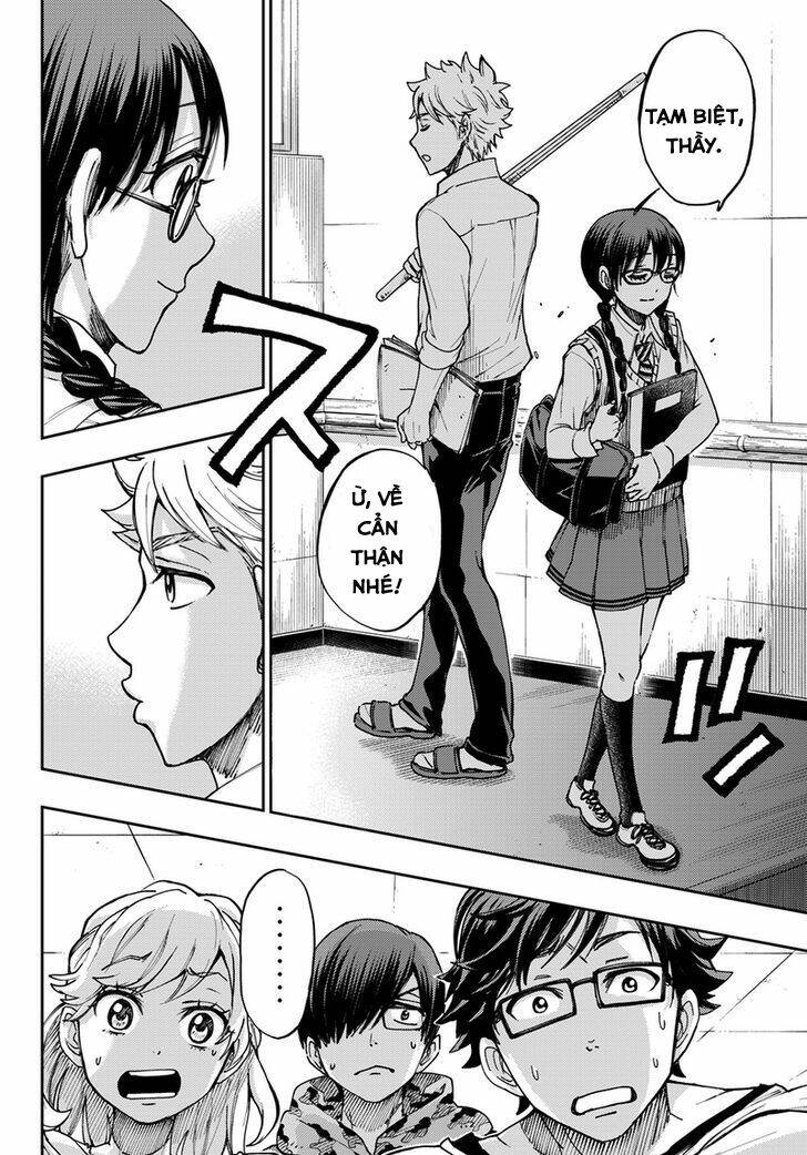 Yankee-kun to Megane-chan - Nhóc Quậy Và Nhỏ 4 Mắt - Chapter 212 - Page 16