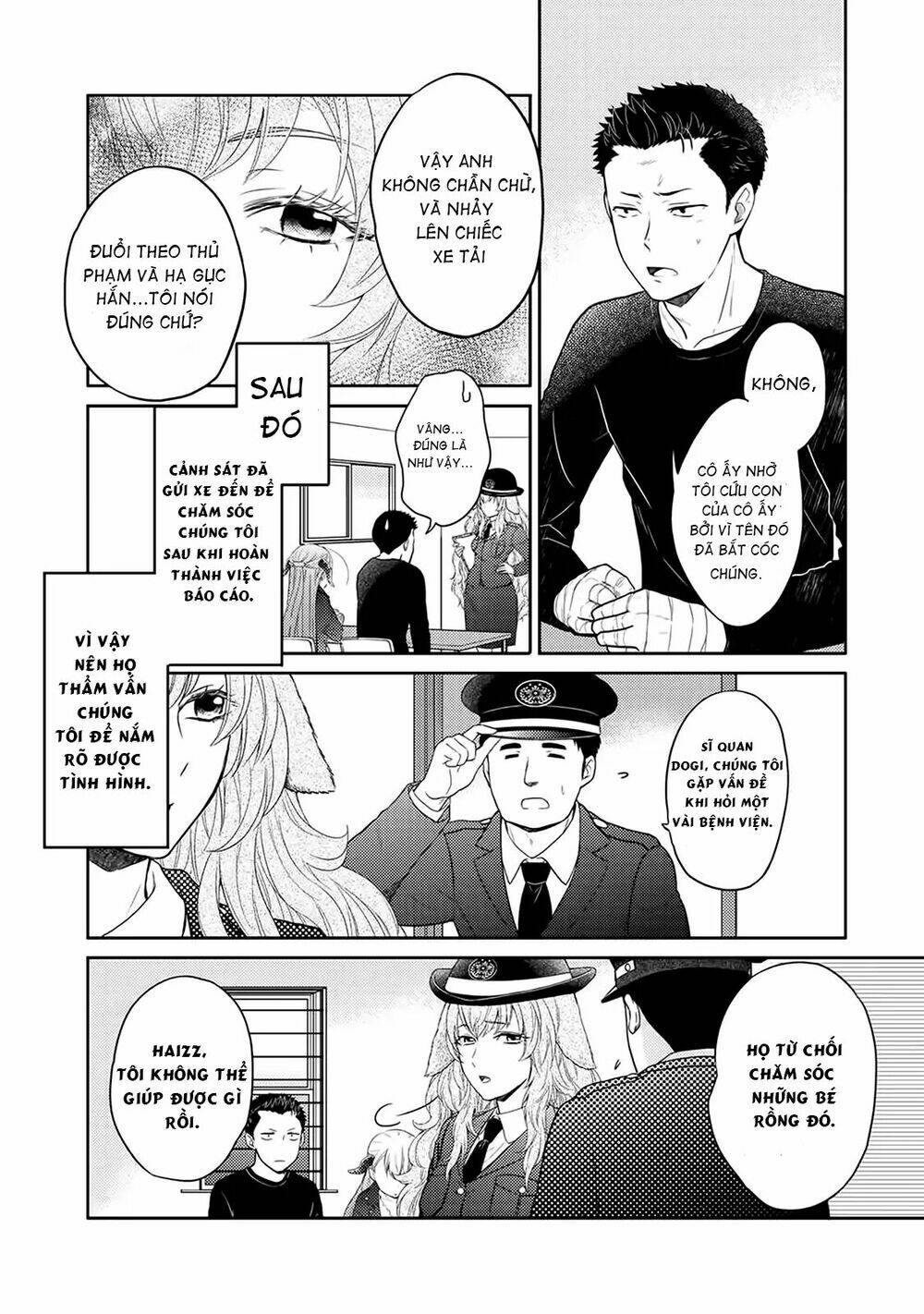 On The Way Home, I Got A Bride And Twin Daughters, But They Were Dragons - Chapter 2.1 - Page 5