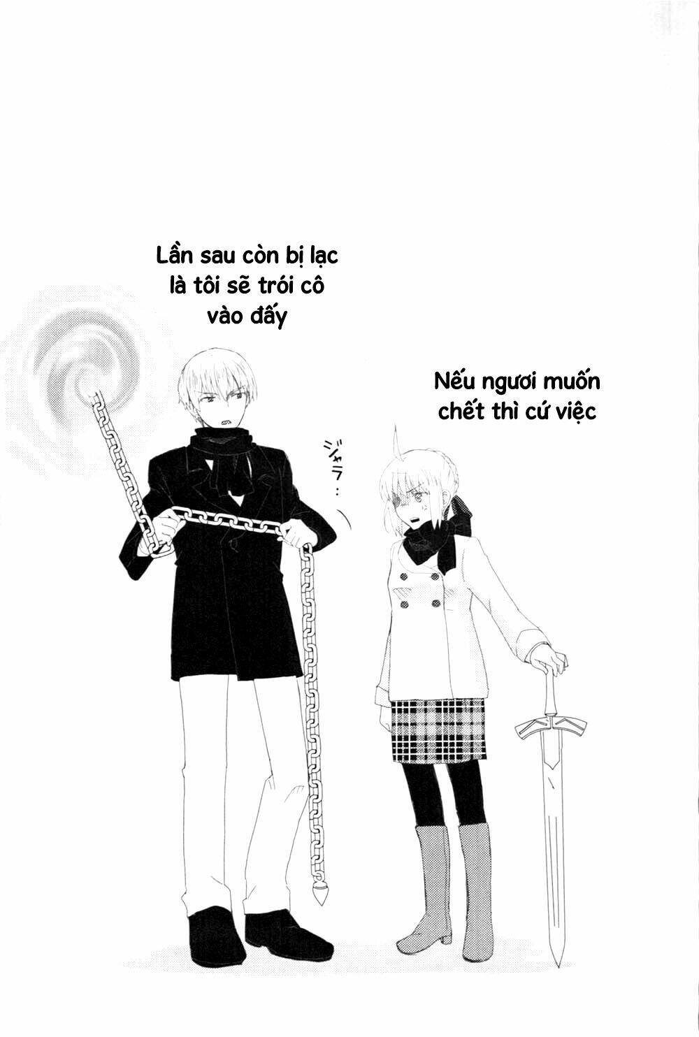 Fate Doujinshi - St. Germain Des Pres France Trip - Chapter 2 - Page 9