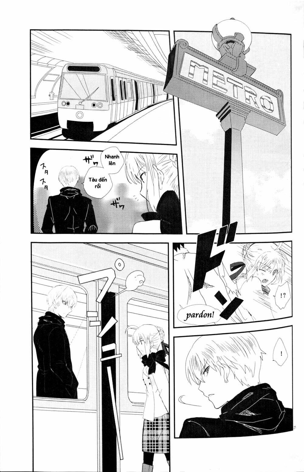 Fate Doujinshi - St. Germain Des Pres France Trip - Chapter 2 - Page 3