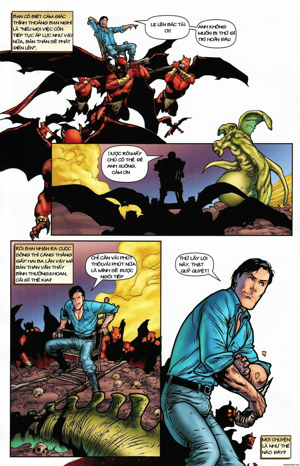 Evil Dead Beyond Dead By Dawn - Chapter 3 - Page 10