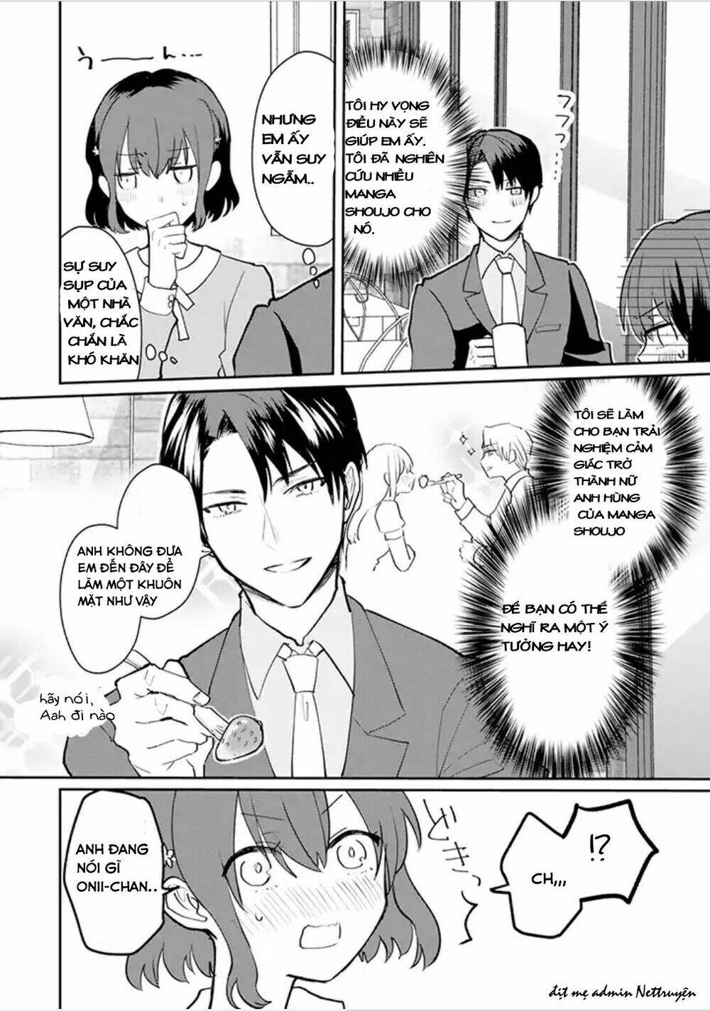 The Little Sister's BL Manga X The Big Brother's Shoujo Manga - Chapter 1 - Page 10