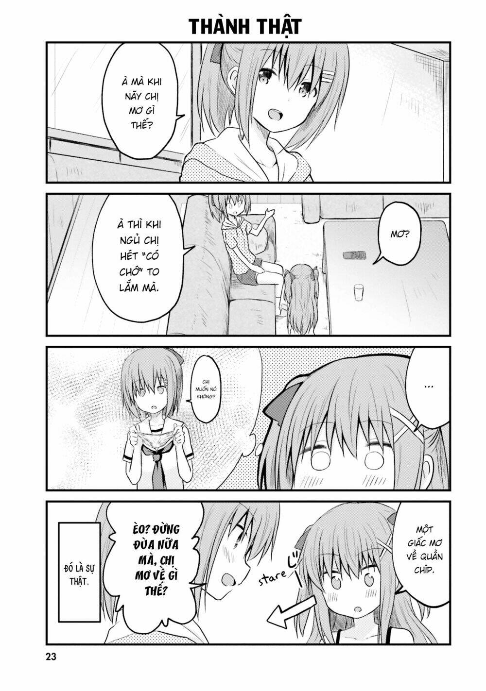 Siscon Onee-chan to Ki ni shinai Imouto no Shimai Yuri Manga OKIBA - Chapter 2 - Page 4