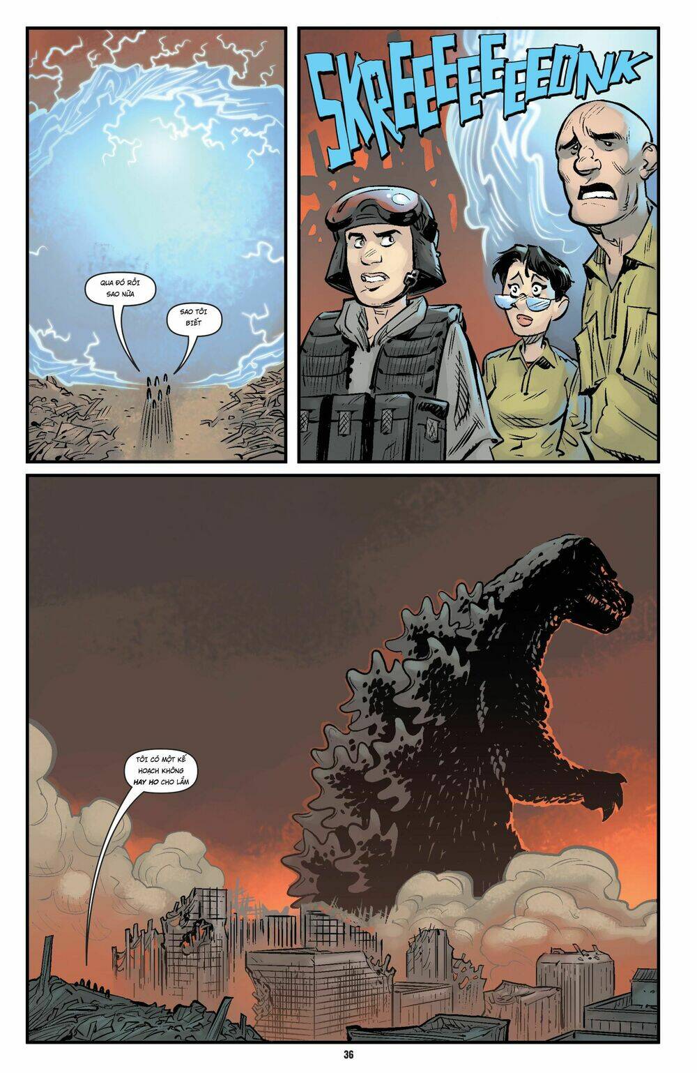 Đại Chiến Godzilla - Chapter 1 - Page 31