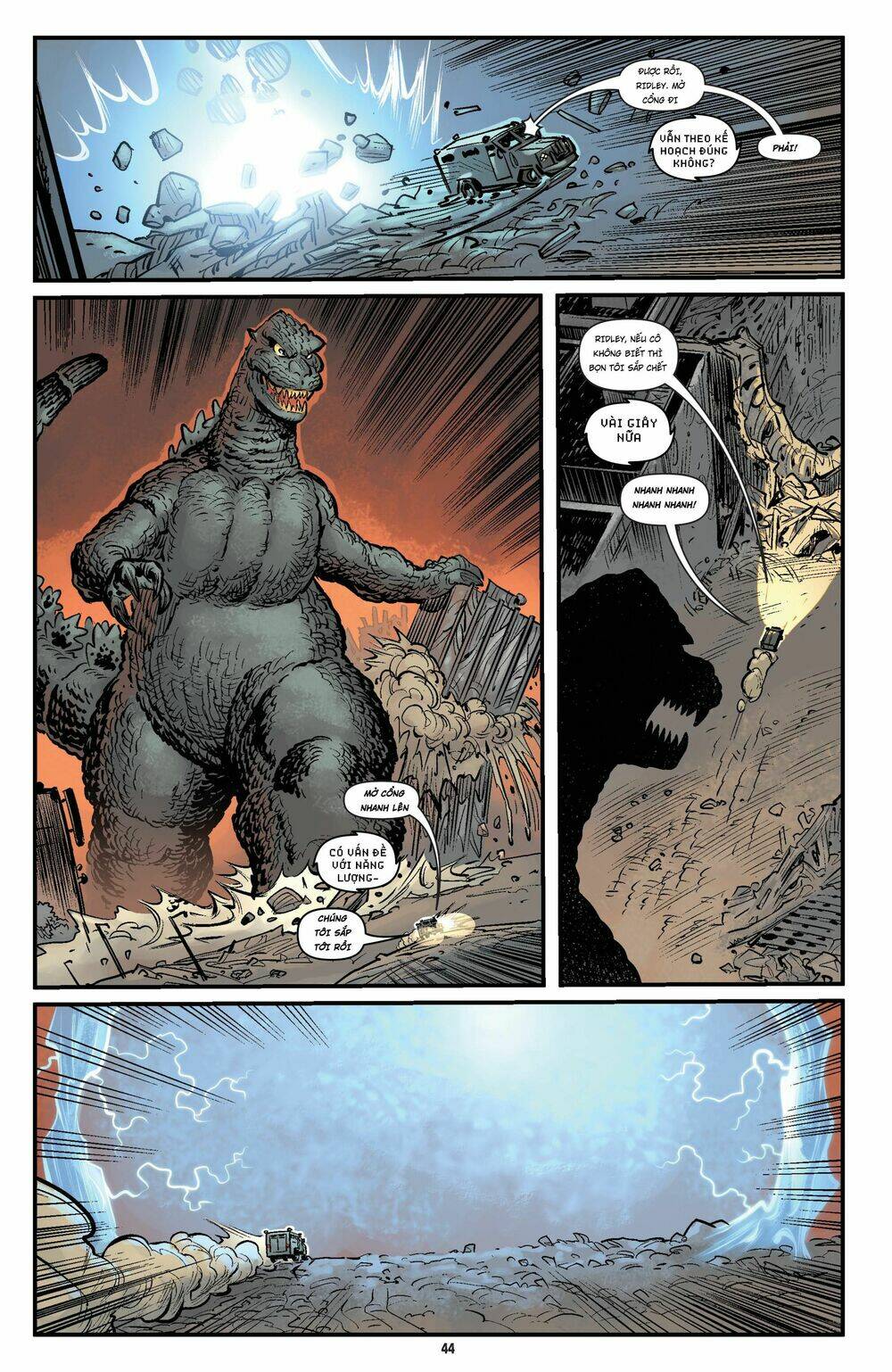 Đại Chiến Godzilla - Chapter 1 - Page 37