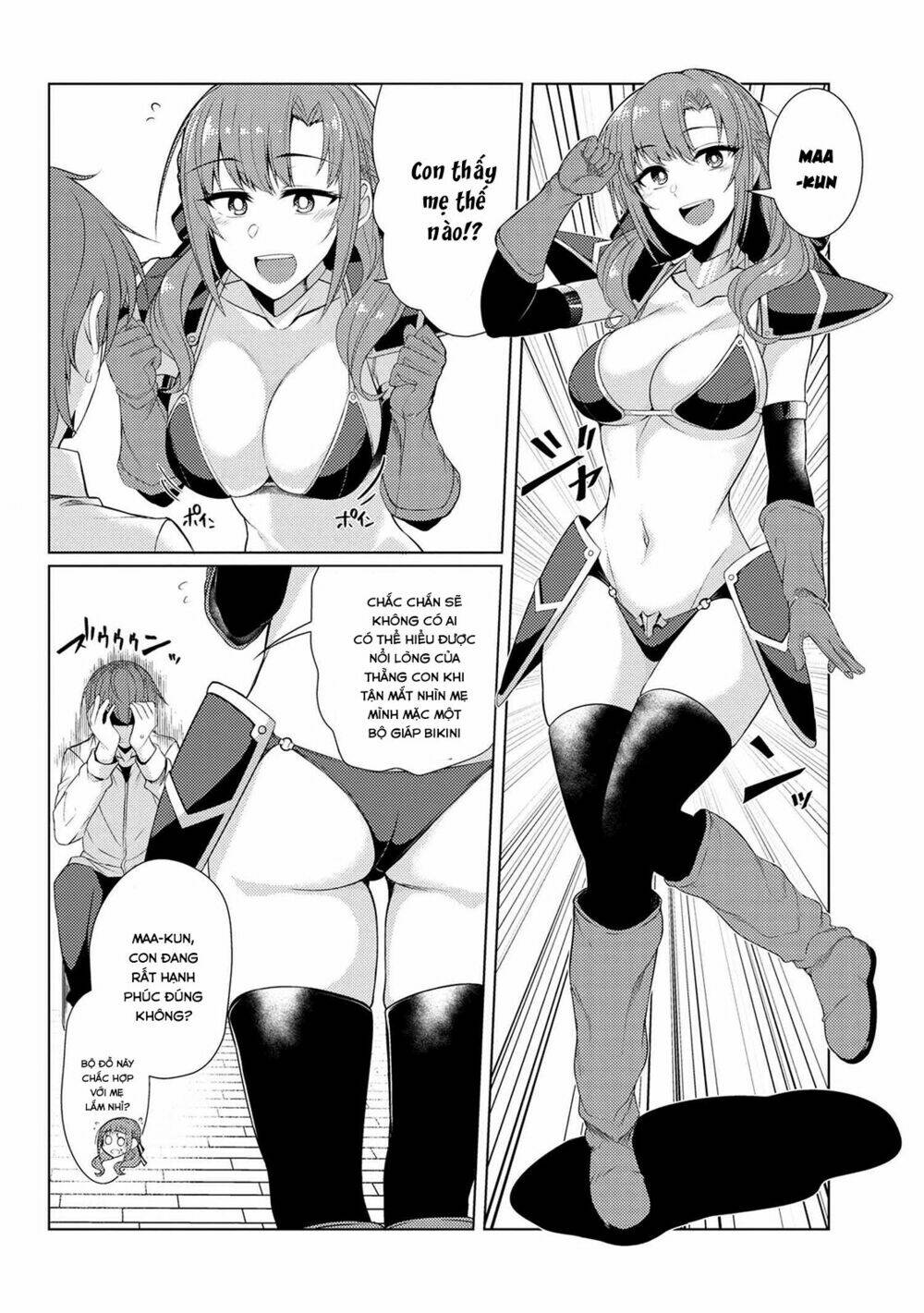 Tsuujou Kougeki Ga Zentai Kougeki De Ni-Kai Kougeki No Okaasan Wa Sukidesu Ka? Chapter 16 - Trang 4