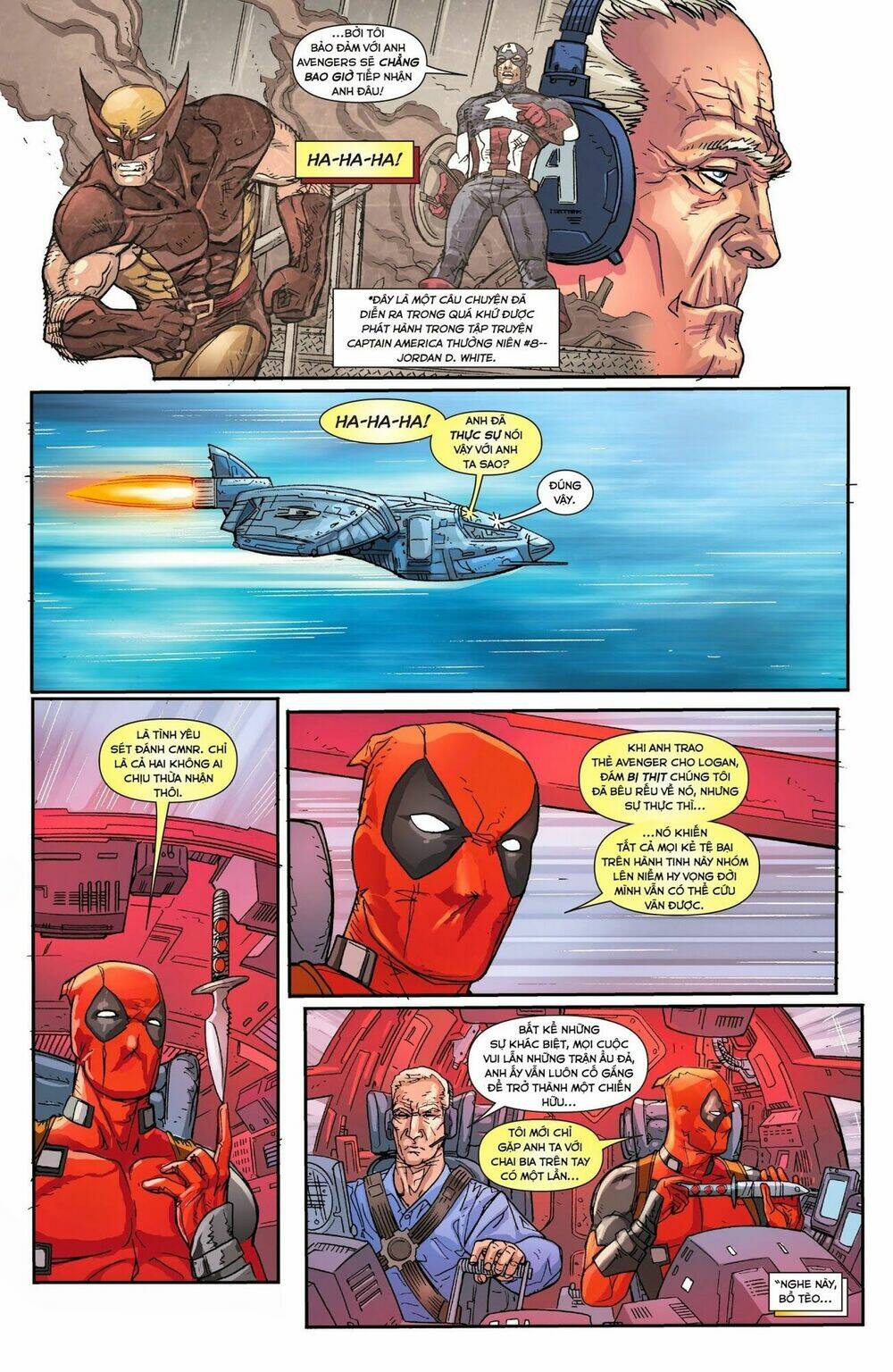 Death of Wolverine - Deadpool &amp; Captain America [One Shot] - Chapter 1 - Page 9